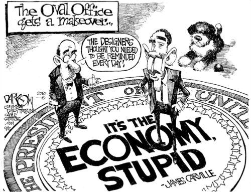“Është ekonomia, o budalla.” Apo jo?
